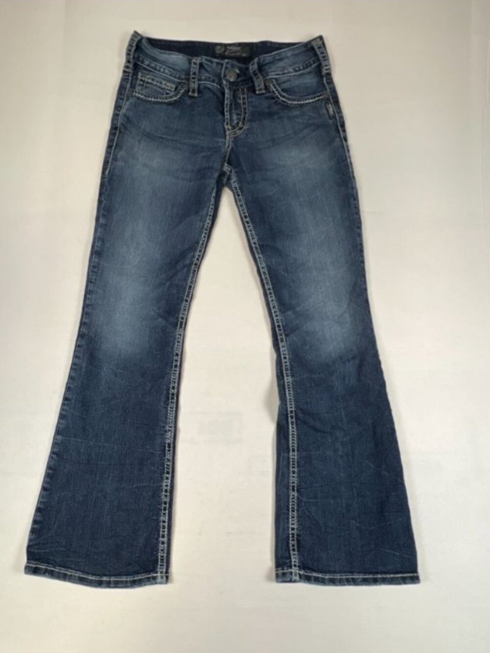 Silver Jeans Co. Suki Women's Mid Rise Bootcut Jeans Size 27x30 Medium Wash